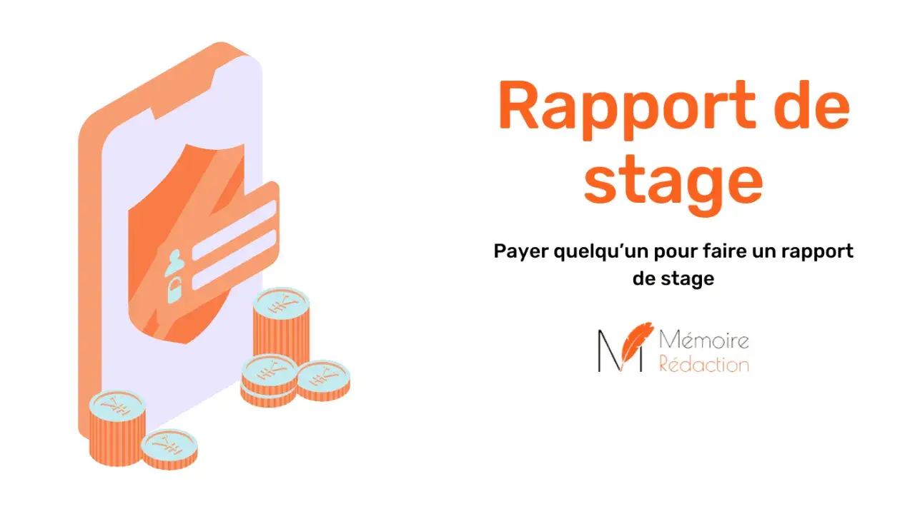 Illustration d'un téléphone avec des pièces, suggérant le coût de la rédaction d'un rapport de stage.