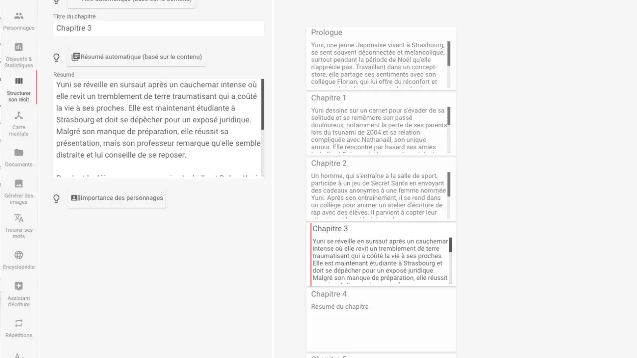 Synopsis : Yuni, étudiante à Strasbourg, surmonte un cauchemar traumatisant. Elle réussit un exposé juridique malgré son stress.