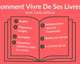 Comment vivre de ses livres grâce à l'auto-édition : qualité, plateformes, packaging, promotions, référencement, formats et rythme de publication.