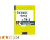 Livre "Comment réussir sa thèse" de Pierre Romelaer et Michel Kalika, guide pour ceux qui veulent faire une thèse en travaillant.