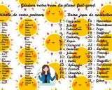 Créez votre nom d'écrivain feel-good ! Choisissez une initiale et un jour de naissance pour un nom unique.