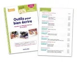Outils pour bien écrire : texte à recopier pour s'entraîner. Ce guide propose des activités pour aider les élèves à surmonter leurs difficultés d'écriture.