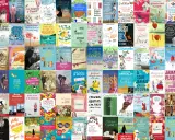 Une mosaïque de couvertures de livres, offrant une définition du roman feel good : des histoires pleines d'espoir, d'amour et de moments doux.