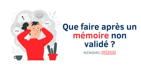Une personne stressée, mains sur la tête, face à un texte sur le rattrapage mémoire.