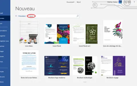 Modèles pour créer ebook gratuit : livre blanc, livret floral, livre de coloriage, brochure.