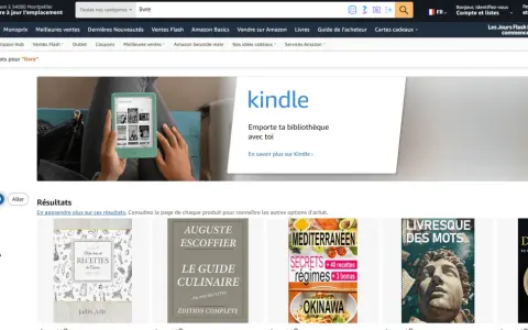 Des livres à découvrir sur Amazon.fr, idéal pour créer un ebook gratuit en ligne et partager vos histoires.