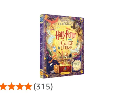Le roman "Harry Potter : Le Guide Ultime" est parfait pour un garçon de 10 ans avide d'aventures magiques.
