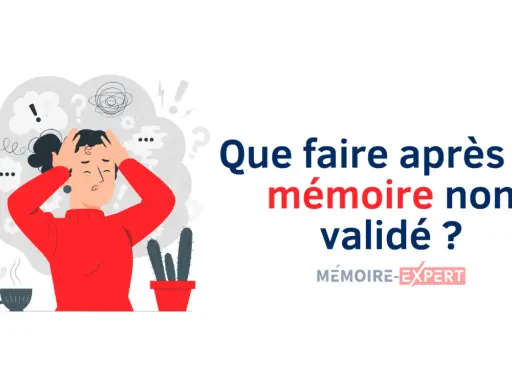 Une personne stressée, mains sur la tête, face à un texte sur le rattrapage mémoire.