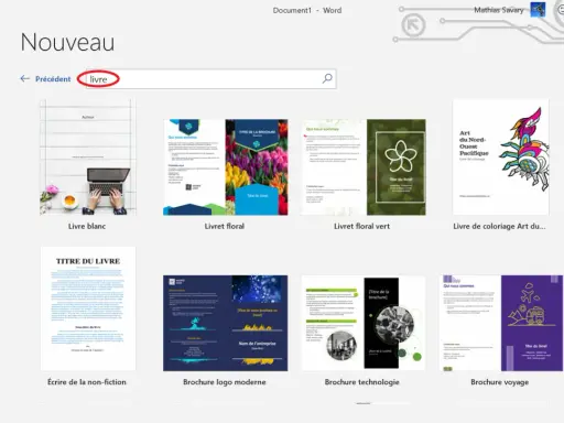 Modèles pour créer ebook gratuit : livre blanc, livret floral, livre de coloriage, brochure.