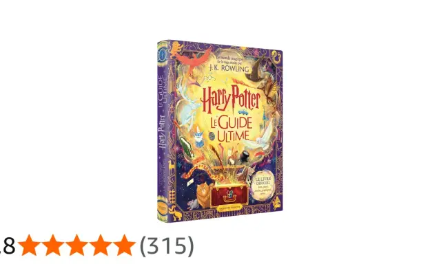 Le roman "Harry Potter : Le Guide Ultime" est parfait pour un garçon de 10 ans avide d'aventures magiques.